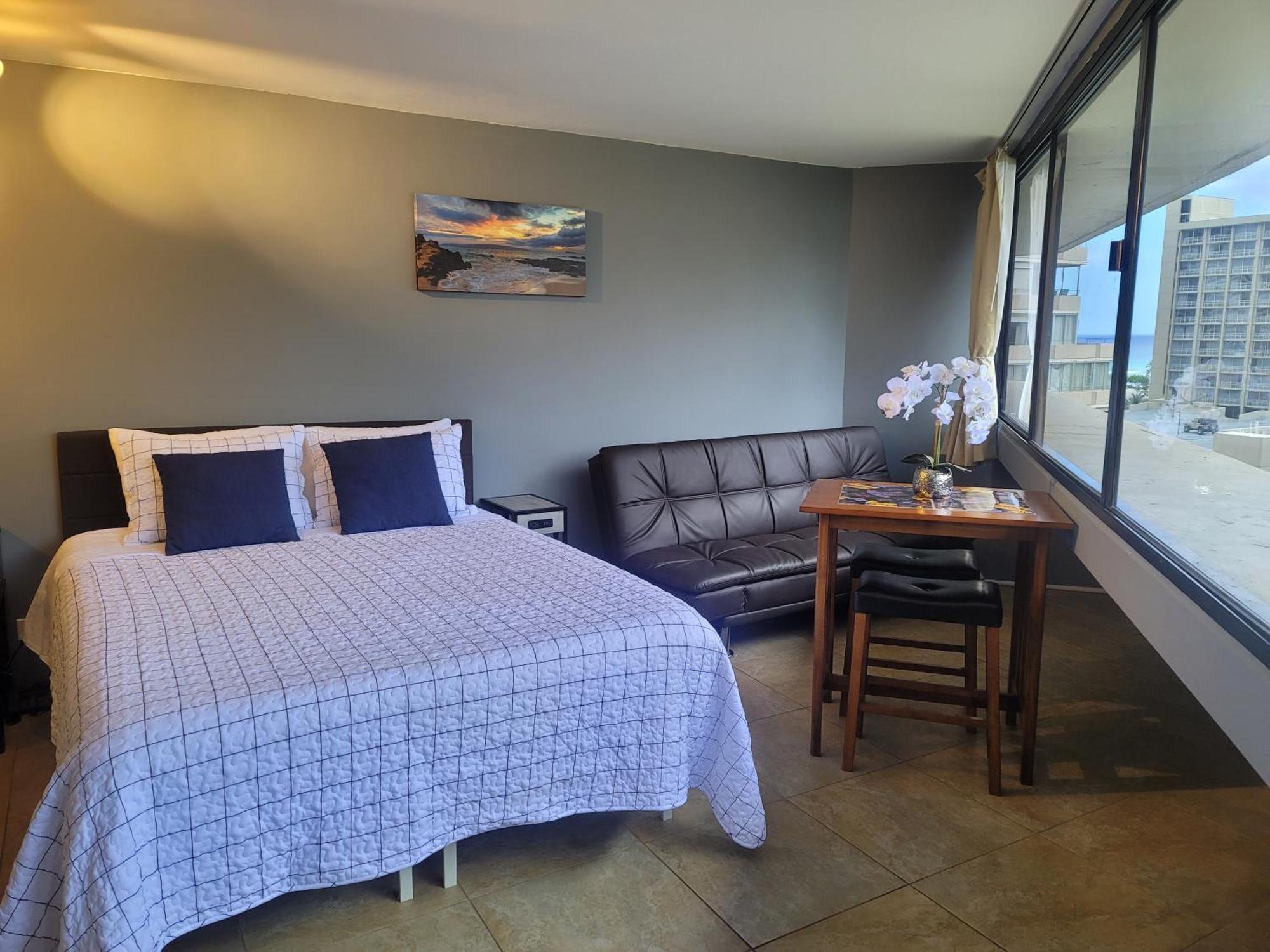Waikiki Studio Steps To Beach-Mall Free Parking-Wifi Honolulu Room photo