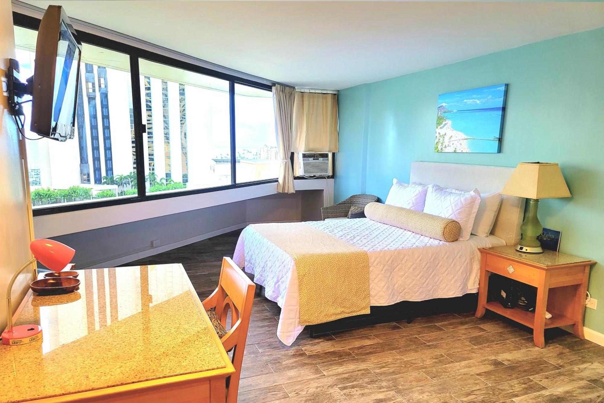 Waikiki Studio Steps To Beach-Mall Free Parking-Wifi Honolulu Room photo